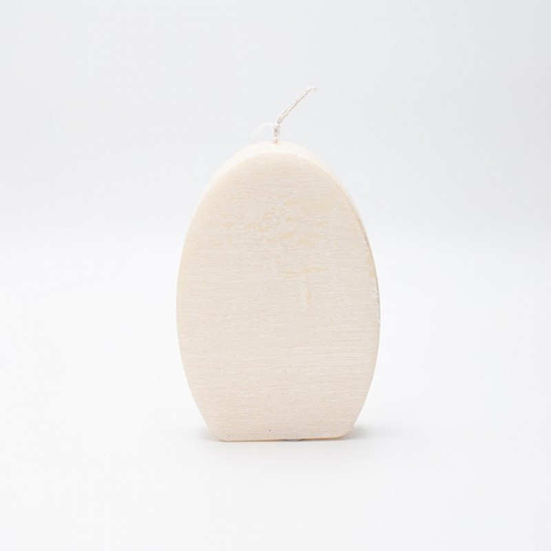 СВЕЩ ЯЙЦЕ IVORY RUSTIC PEARL 10X15 СМ