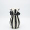 VASE CERAMIC WHITE 14x14x25cm 819-01438