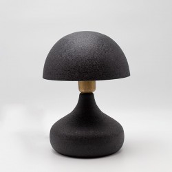 TABLE LAMP METAL BLACK 20x20x29cm 814-40001