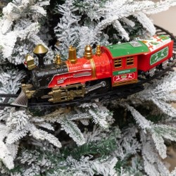 TRAIN WITH RAILS, MUSIC AND SMOKE, 12PCS 600-47286