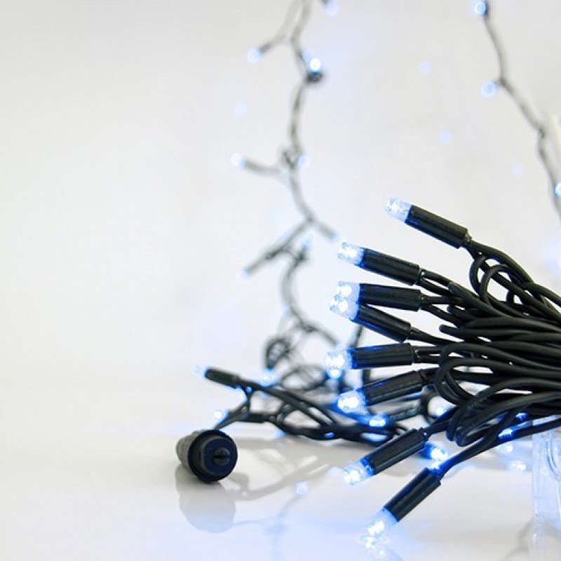 СВЕТЛИННА ЛИНИЯ С 100 СИНИ LED ДИОДА