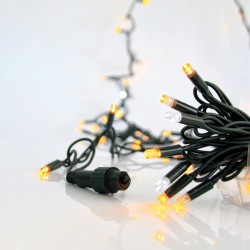LINE, 100 LED 5mm WITH CUPS, 230V, 3 CONNECTORS UNTIL 9 SET, GREEN RUBBER WIRE, WARM WHITE + 10 WHITE FLASH LED, PER 10cm, IP65(NO PLUG, NO LEAD WIRE) 600-09266 LINE, 100 LED 5mm WITH CUPS, 230V, 3 CONNECTORS UNTIL 9 SET, GREEN RUBBER WIRE, WARM WHITE + 10 WHITE FLASH LED, PER 10cm, IP65(NO PLUG, NO LEAD WIRE) 600-09266