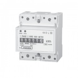 1 PHASE DIN RAIL METER WIDE 100A 147-02063