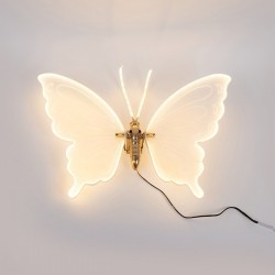 LIGHTED BUTTERFLY 40cm, 12V ADAPTOR, 120 LED/M, WARM WHITE LED, LEAD WIRE 3m, IP44 600-22585 LIGHTED BUTTERFLY 40cm, 12V ADAPTOR, 120 LED/M, WARM WHITE LED, LEAD WIRE 3m, IP44 600-22585