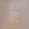 HO-HO-HO 120x50cm, 8,5m NEON LED ROPELIGHT, GREEN, RED & BLUE, 2-WAY, LEAD WIRE 5m, IP44 600-23122