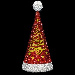 PROFESSIONAL DESIGN, CHRISTMAS TREE 3D, RED, WHITE LED, 350x120cm, IP65 600-23454 PROFESSIONAL DESIGN, CHRISTMAS TREE 3D, RED, WHITE LED, 350x120cm, IP65 600-23454