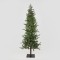 FIR TREE, PE WITH WOODEN TRUNK, HERA, 230cm 600-30681