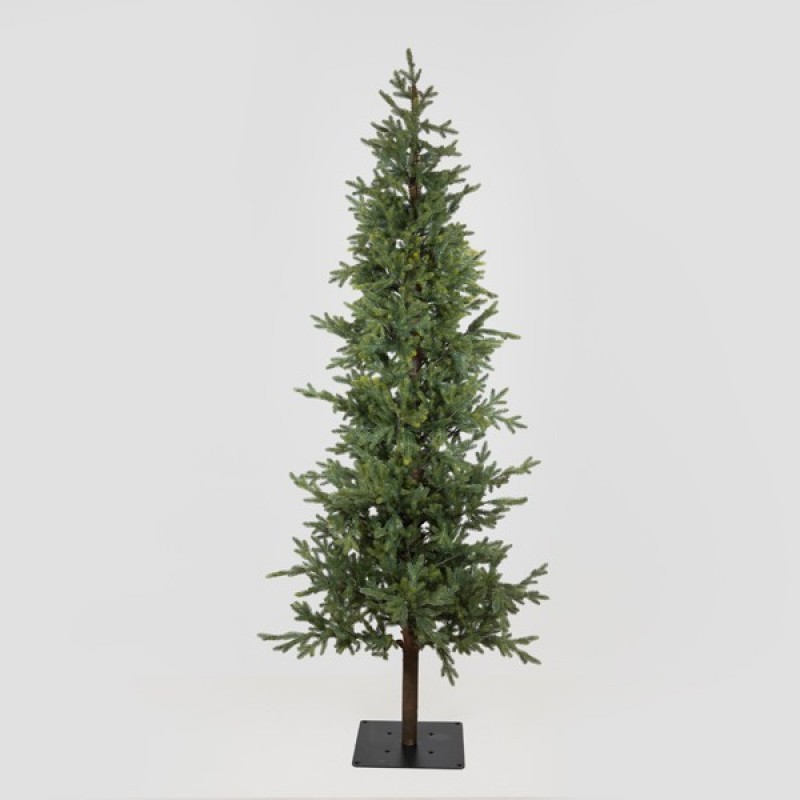 FIR TREE, PE WITH WOODEN TRUNK, HERA, 230cm 600-30681