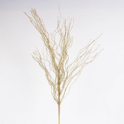 ЗЛАТНА КОЛЕДНА КЛОНКА WAVY BRANCH 83 СМ