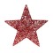 STAR WITH RED THREAD AND IRIDESCENT LITTLE STARS, 40cm 600-48053