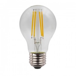 КРУШКА FILAMENT A60 5W 3000K E27 ПРОЗРАЧНА