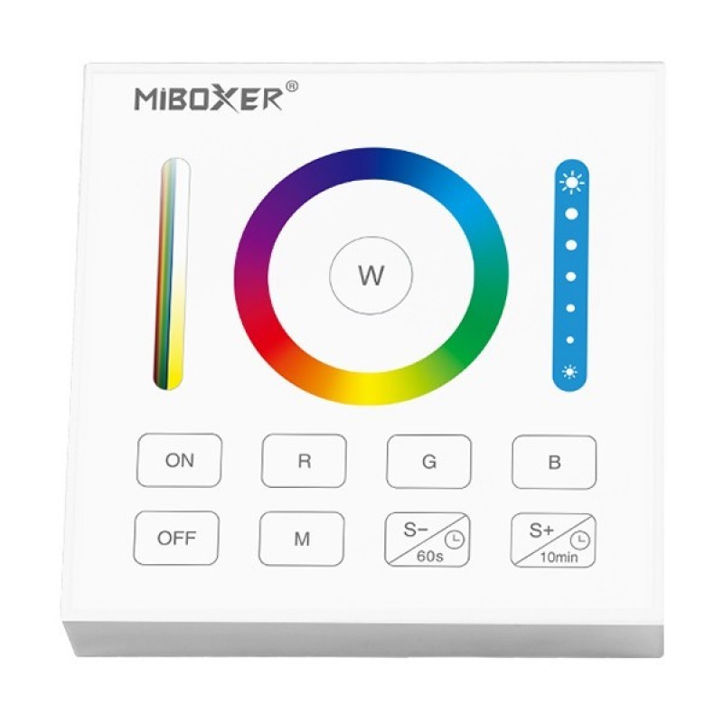 WIRELESS CONTROL RF DIMMER SURFACE SQUARE 4 CHANNELS RGB+CCT 145-71416