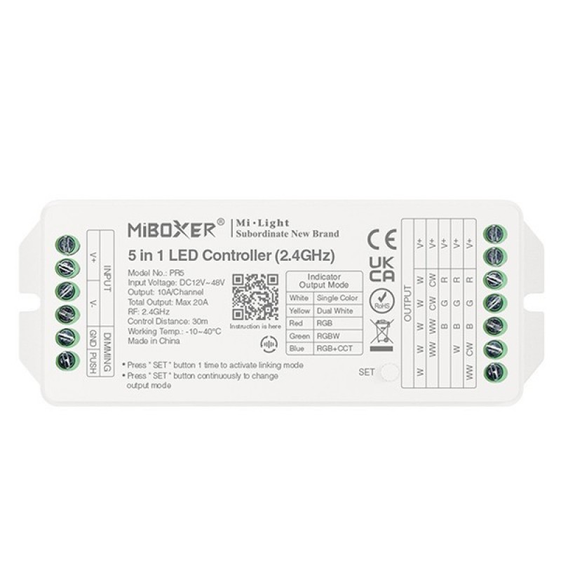CONTROLLER RF DIMMER 20A DC12-24V 145-71423