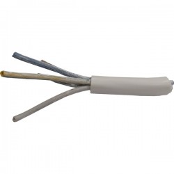 КАБЕЛ ГЪВКАВ H05VV-F 5X2,5MM БЯЛ (750М/РОЛКА)