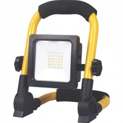 PROJECTOR RECHARGEABLE LED SMD 20W 6500K  IP54 YELLOW PLUS 147-69243