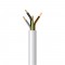 ГЪВКАВ КАБЕЛ H05VV-F 4X2,5MM² БЯЛ (50М/РОЛКА)