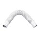FLEXIBLE SPIRAL ANGLE Φ32 RAL 7035 151-21463