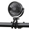 DESKTOP FAN BLACK Φ11 3W FLEXIBLE TRIPOD RECHARGEABLE 300-20504