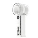 HAND FAN WITH ICE COOLING RECHARGEABLE Φ6 WHITE-TRANSPARENT 300-20556 HAND FAN WITH ICE COOLING RECHARGEABLE Φ6 WHITE-TRANSPARENT 300-20556