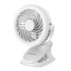 DESKTOP FAN RECHARGEABLE WITH CLIP Φ10 6W AND LED LIGHT 2W WHITE 300-20562 DESKTOP FAN RECHARGEABLE WITH CLIP Φ10 6W AND LED LIGHT 2W WHITE 300-20562