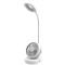 TABLE FAN RECHARGEABLE Φ13 6W AND DESK LAMP 2W 300-20563
