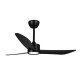 CEILING FAN WATERPROOF IP66 BLACK WITH LED LIGHT 20W AND REMOTE CONTROL Φ127 DC 31W 300-25084 CEILING FAN WATERPROOF IP66 BLACK WITH LED LIGHT 20W AND REMOTE CONTROL Φ127 DC 31W 300-25084