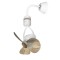 CORNER/CEILING FAN COLOR WHITE - WOODEN Φ35 20W DC MOTOR 300-25091