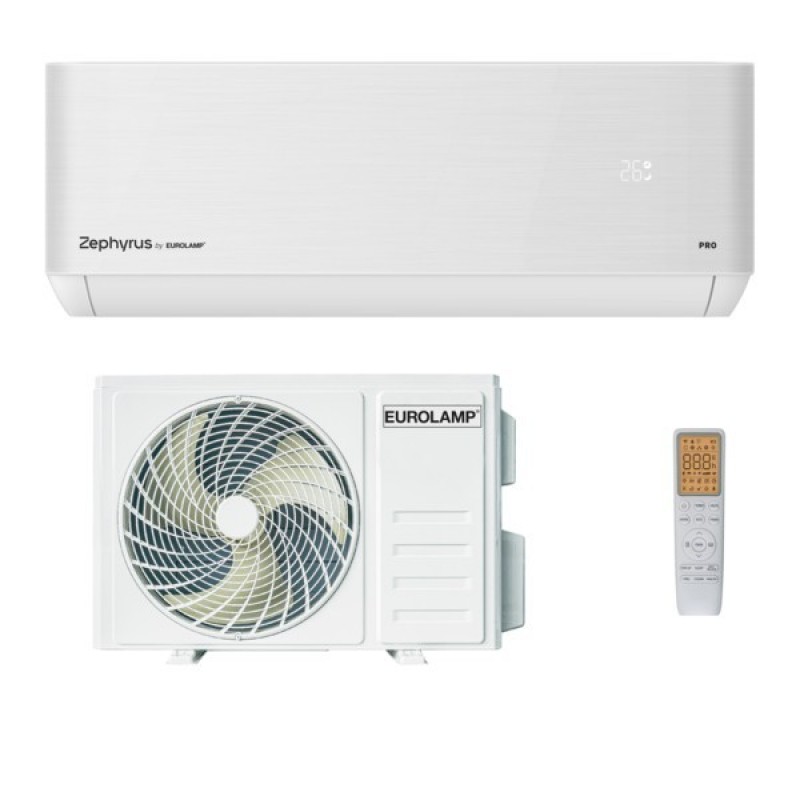 AIR CONDITIONER 9000BTU PRO WIFI DC INVERTER R32, TP61 PANEL, 4IN1 FILTER, iFEEL, GOLDEN FINS, 3D AIR, GENTLE WIND, A+++/A+++ Zephyrus 300-28044 AIR CONDITIONER 9000BTU PRO WIFI DC INVERTER R32, TP61 PANEL, 4IN1 FILTER, iFEEL, GOLDEN FINS, 3D AIR, GENTLE WIND, A+++/A+++ Zephyrus 300-28044